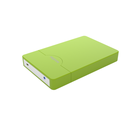 CAJA EXTERNA HDD 2.5" SATA-USB 3.0 APPROX VERDE