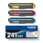TONER BROTHER TN241CMY PACK 3 COLORES 1400PAG