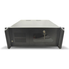 TooQ - Caja IPC RACK-406N 4U 19" ATX SIN FUENTE - 2x5,25" externas+ 1x3,5" externa + 8x3,5" internas + USB