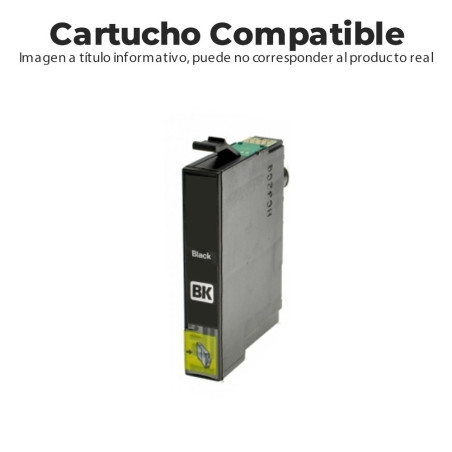 CARTUCHO COMPATIBLE BROTHER LC424 NEGRO 750PAG