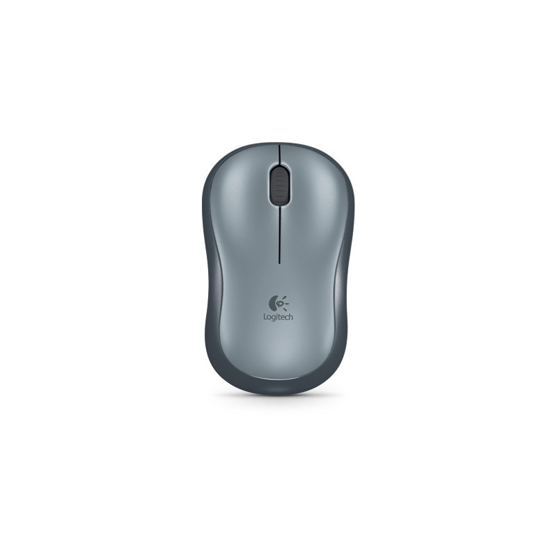 Logitech Wireless Mouse M185 - Ratón - inalámbrico - 2.4 GHz - receptor inalámbrico USB - Gris