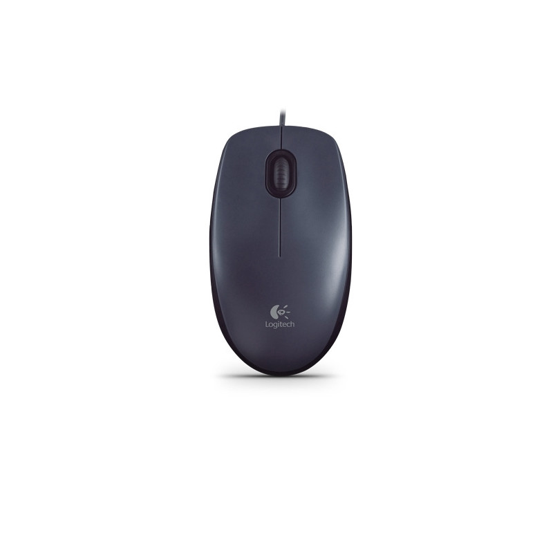Logitech Mouse M90 - Ratón - óptico - cableado - USB