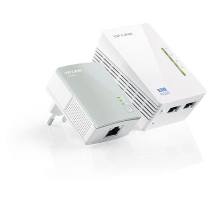 Powerline Wifi - TPLINK TL-WPA4220KIT - Puente - HomePlug AV500 - WIFI - 802.11b/g/n - Kit de 2