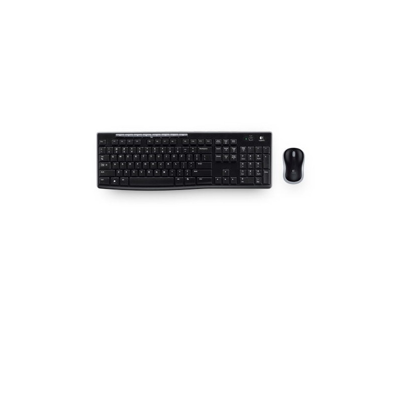 Logitech Wireless Combo MK270 - Juego de teclado y ratón - 2.4 GHz - Español