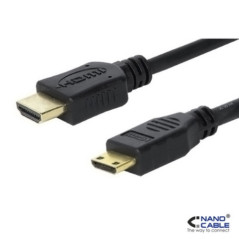 Nanocable - Cable HDMI A MINI HDMI V1.3 de 1,8m conexión A/M-C/M - Para tablets, etc