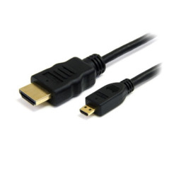 Nanocable - Cable HDMI 1.4 a Micro HDMI A/M-D/M 80cm