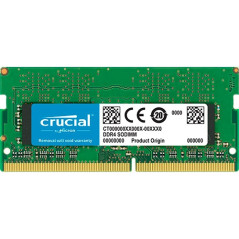 Crucial - DDR4 - 4GB - SO-DIMM de 260 espigas - 2400 MHz / PC4-19200 - CL17 - 1.2 V - sin memoria intermedia - no ECC