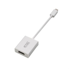 Nanocable - Conversor USB-C/M a DisplayPort/M- 15cm - Color Blanco