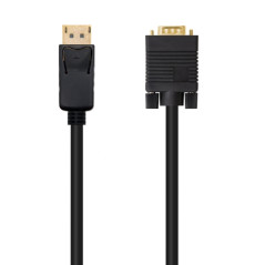 Nanocable - Cable  DisplayPort/M a VGA/M - Negro - Longitud 5.0 m