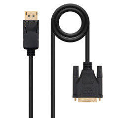 Nanocable - Cable  DisplayPort/M a DVI/M - Negro - Longitud 3.0 m