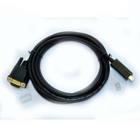 OEM - Cable Mini Displayport/M a VGA/M - 5 metros - 1080p - Negro