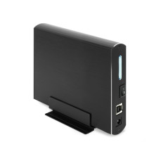 TooQ - Caja externa para discos duros 3.5” SATA USB 3.0/3.1 Gen 1 negra