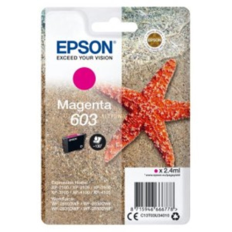 EPSON CARTUCHO MAGENTA EPSON 603 - ESTRELLA MAR