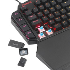 Redragon - DITI Mini Teclado Mecánico Gaming RGB Keypad Negro PRODUCTO DEMO