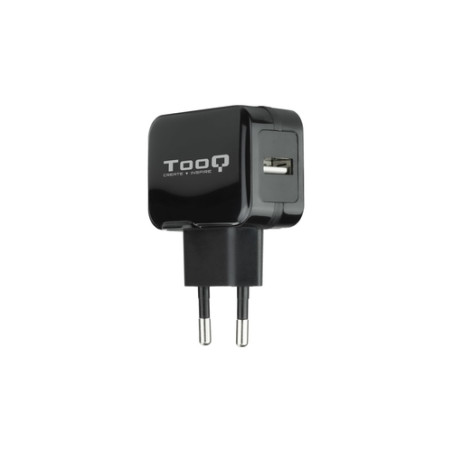 Tooq - Cargador de USB 5V 2.4 A negro