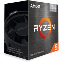 AMD Ryzen 5 5600G - Socket AM4 - 3.9 GHz (4.4 GHz max) - 6 cores - 16 MB L3 - 65W - Radeon Graphics - En caja