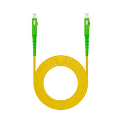 Cable de Fibra ptica G657A2 Nanocable 10.20.0010/ LSZH/ 10m/ Amarillo