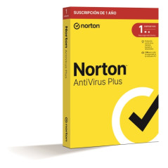 Norton Antivirus - 2GB almacenamiento - 1 usuario - 1 dispositivos - 12 meses - Firewall - Gestor contraseñas - Caja