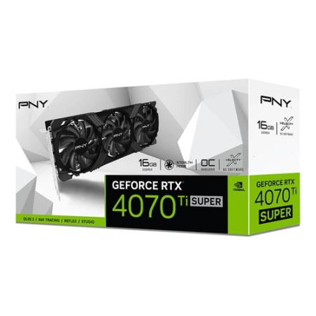 PNY GeForce RTX 4070 Ti Super 16GB Verto - Triple Fan Edition