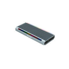 Tooq - Caja Externa M.2 ngff/nvme usb3.1 gen2 USB-A RGB