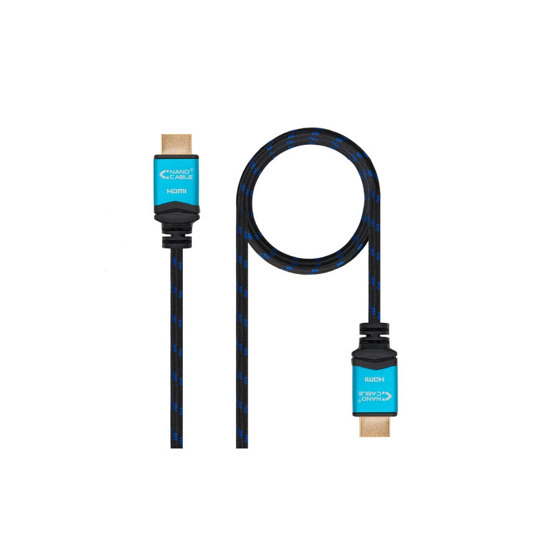 CABLE HDMI V2.0 4K@60Hz 18Gbps A/M-A/M NEGRO 1.5 M