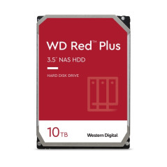 WD Red Plus WD101EFBX - Disco duro - 10TB - interno - 3.5" - SATA III 6Gb/S - búfer: 256 MB - 7200 rpm
