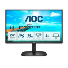 Monitor AOC 24B2XDA 23.8/ Full HD/ Multimedia/ Negro