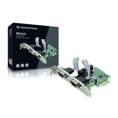 Conceptronic - Tarjeta PCI Express 2 puertos serie