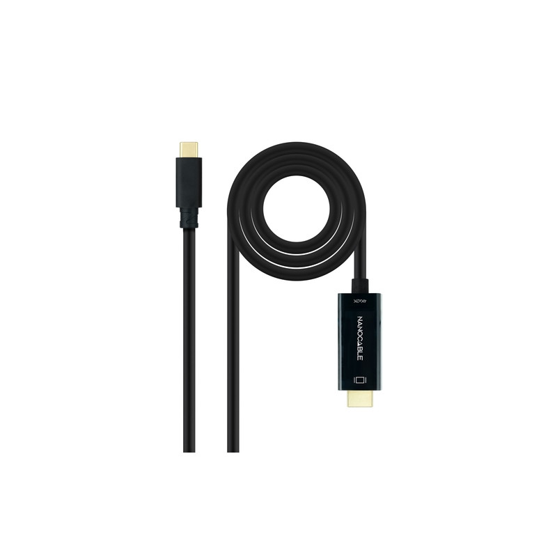 CABLE CONVERSOR USB-C/M A HDMI/M 4K@30HZ 3 M