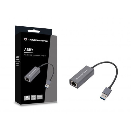 ADAPTADOR CONCEPTRONIC USB 3.0 - ETHERNET GIGABIT