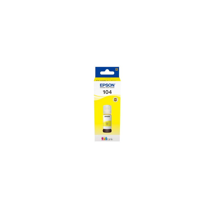Epson Cartucho de tinta amarilla 65 ml C13T00P440 (104)