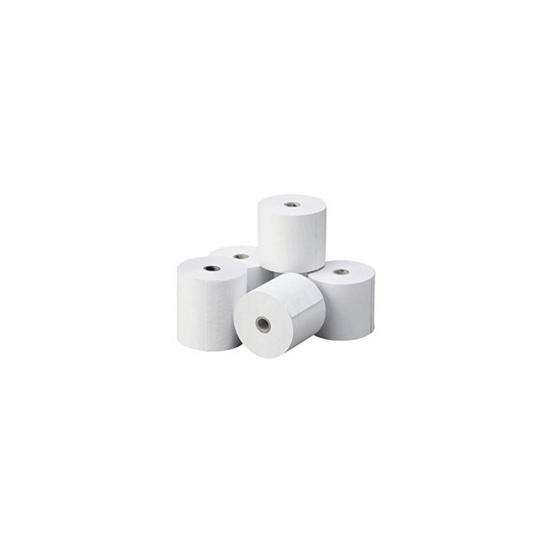 PAPEL TICKETS TERMICO 80X80 PACK 6 ROLLOS SIN BPA