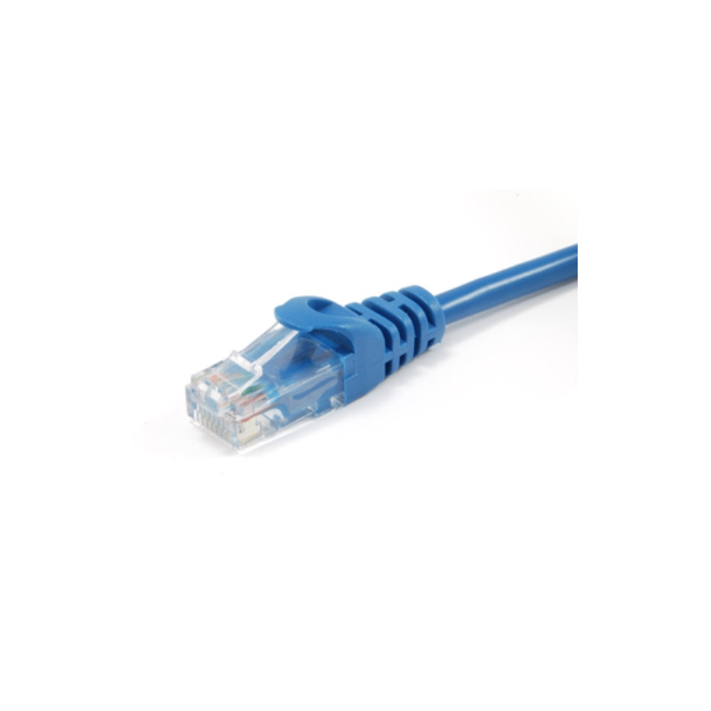 Equip - Cable de red latiguillo UTP Cat.6 0,25m - Color Azul