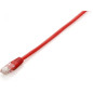 Equip - Cable de red latiguillo UTP Cat.6 0.25m - Color Rojo